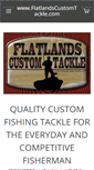 Mobile Screenshot of flatlandscustomtackle.com